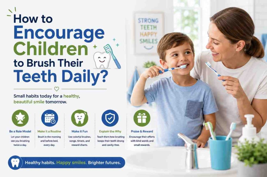 How to Encourage Children to Brush Their Teeth Daily